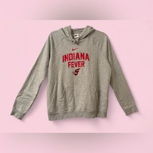 Nike Indiana Fever Hoodie Gray WNBA Pullover Sweatshirt | Sz Women’s Medium